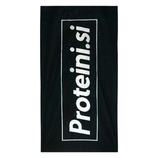 Proteini.si xl ručnik 200x100 cm crna