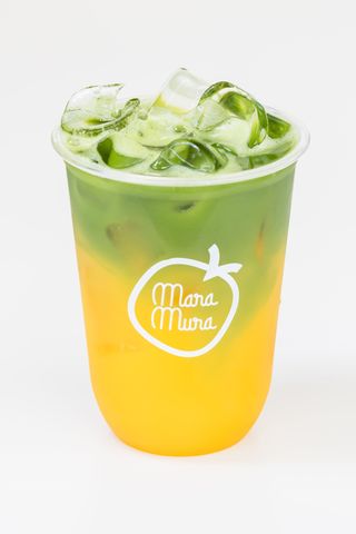 Mango & passion matcha