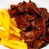 Ternera Con Patatas Fritas