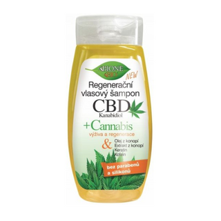 Bione Champú Regenerador CBD, 260 Ml.