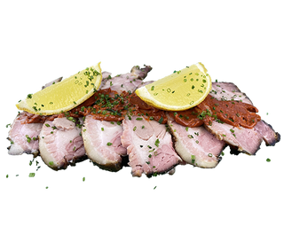 Chicharrón Ahumado Con Mojo Picón