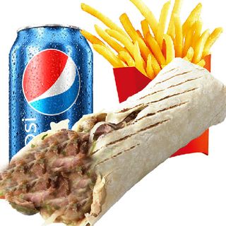 Durum Sólo Carne + Patatas + Pepsi 330ml