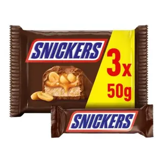 Snickers 3 Unidades 150 Gr.