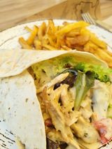 Wrap de Pollo con patatas