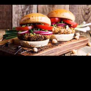 Menú Hamburguesa Mixto Pollo Y Ternera