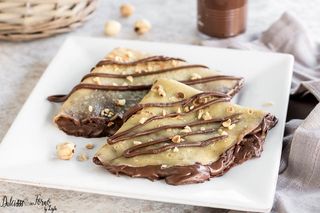 Crêpes con nutella
