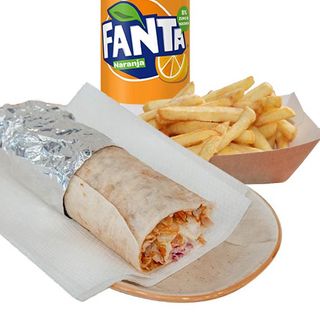 Menú De Durum Solo Carne