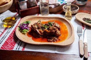 Ficăței de pui cu ceapă