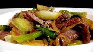 Ternera Con Ajo Y Puerro