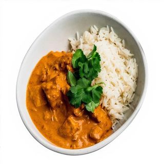 Pollo Tikka Masala Con Arroz Blanco