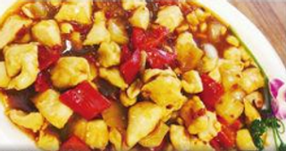 Pollo in salsa gong-bao