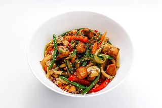 Wok Udon pui teryaki