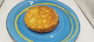 Nuestra tortilla de papas CON cebolla