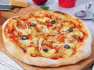 Pizza de atún y cebolla (33 cm.)