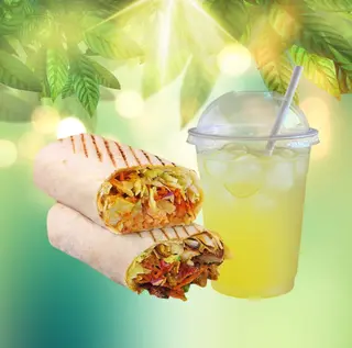 Crispy Kebab + Limonada
