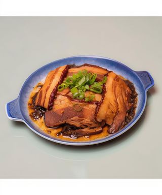 Panceta Al Vapor Con Mostaza Encurtida Picada - 农家烧白