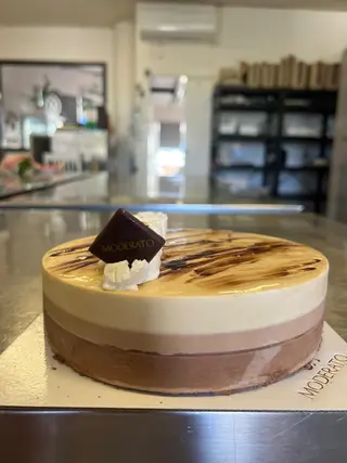 Semifreddo ai tre cioccolati - per 8/10 persone
