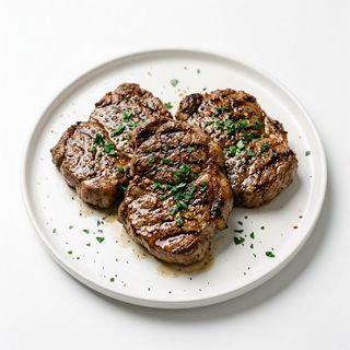 45.Телешко на плоча 600г