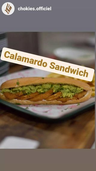 Sandwich Calamardo