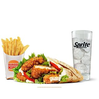 Wrap di pollo croccante - menù