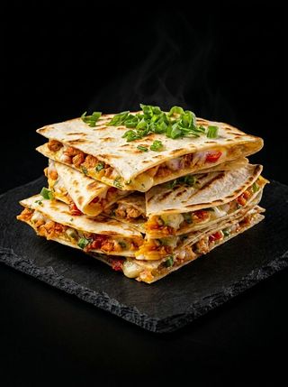Gozleme cu carne si cascaval