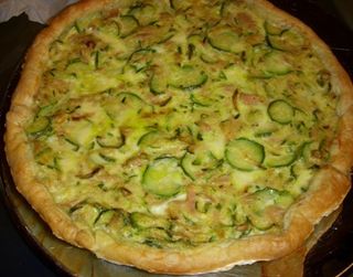 Pizza con zucchine