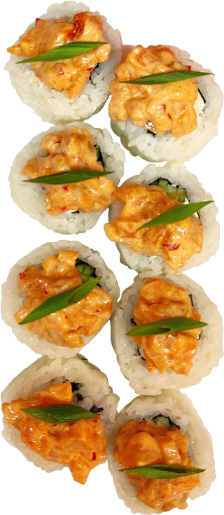 Острая филадельфия с огурцом (8шт)