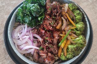 Steak n Mushroom Bowl