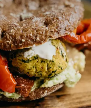 Panino falafel