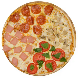 Pizza Cuatro Estaciones (Familiar)