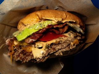 Krubby patty - burger, fries & drink