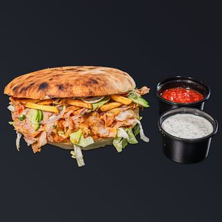 Burger Fryta z kurczakiem