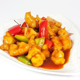 226.Pollo in salsa agrodolce