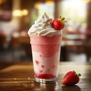 Milk Shake Fraise
