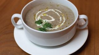 Грибной крем суп