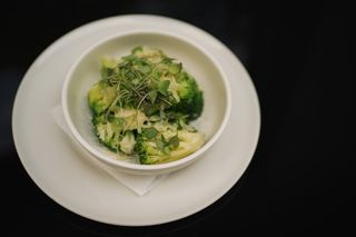 Broccolii cu unt si usturoi