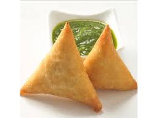2 Vegetable Samosas