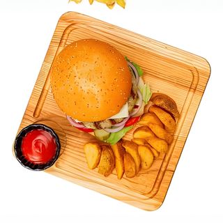 Бургер с говядиной