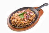 Pork sizzling iron