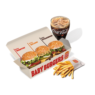 Menú Baby Burgers