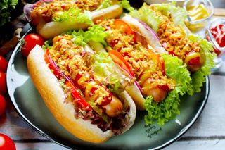 Хот-Дог с сосиской