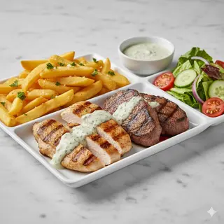 Menú 3 Mixed Dish Kebab