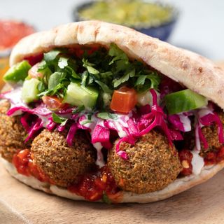 Menú Pita Falafel
