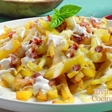 Gratinadas con bacon