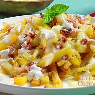 Gratinadas con bacon