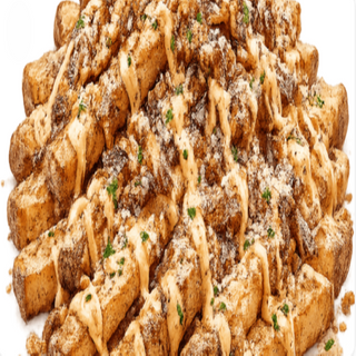  Beef Bacon Frites   