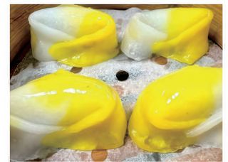 5 Dimsum di funghi porcini e tartufo nero 4 pezzi