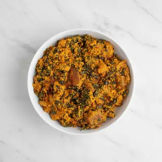 Egusi Soup + Swallow