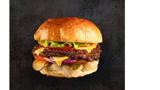 Zdrowszy Smash + frytki & colesław