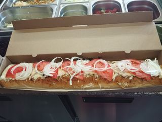 Zapiekanka z mięsem